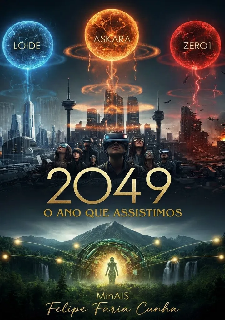 Capa do livro 2049 — O Ano que Assistimos
